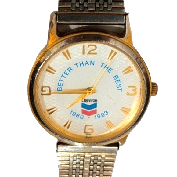 Vintage Perry Ellis Chevron Quartz Watch - Picture 3 of 4